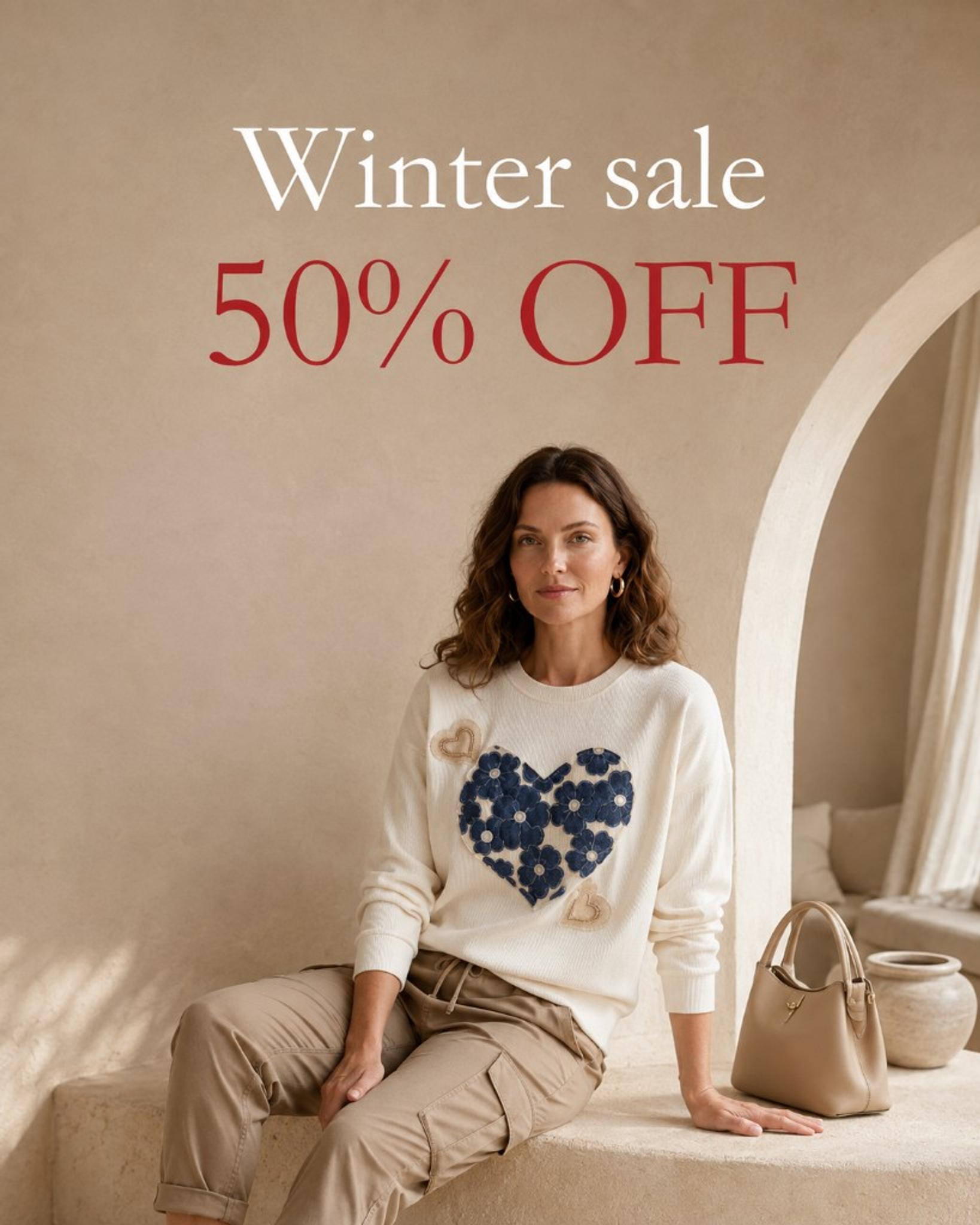 Winter sale 50% OFF