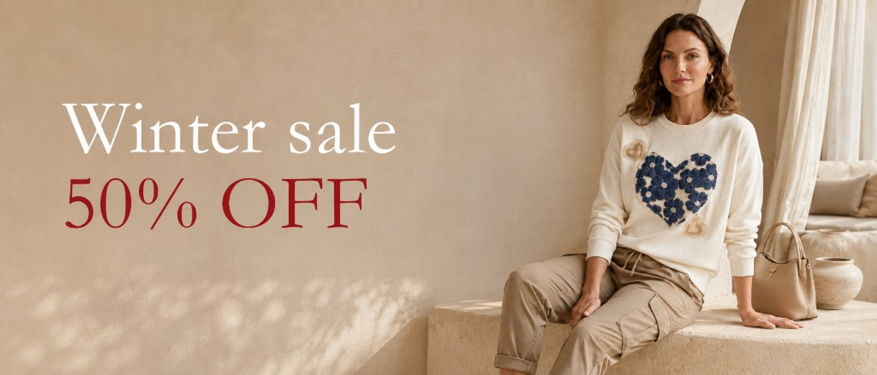 Winter sale 50% OFF